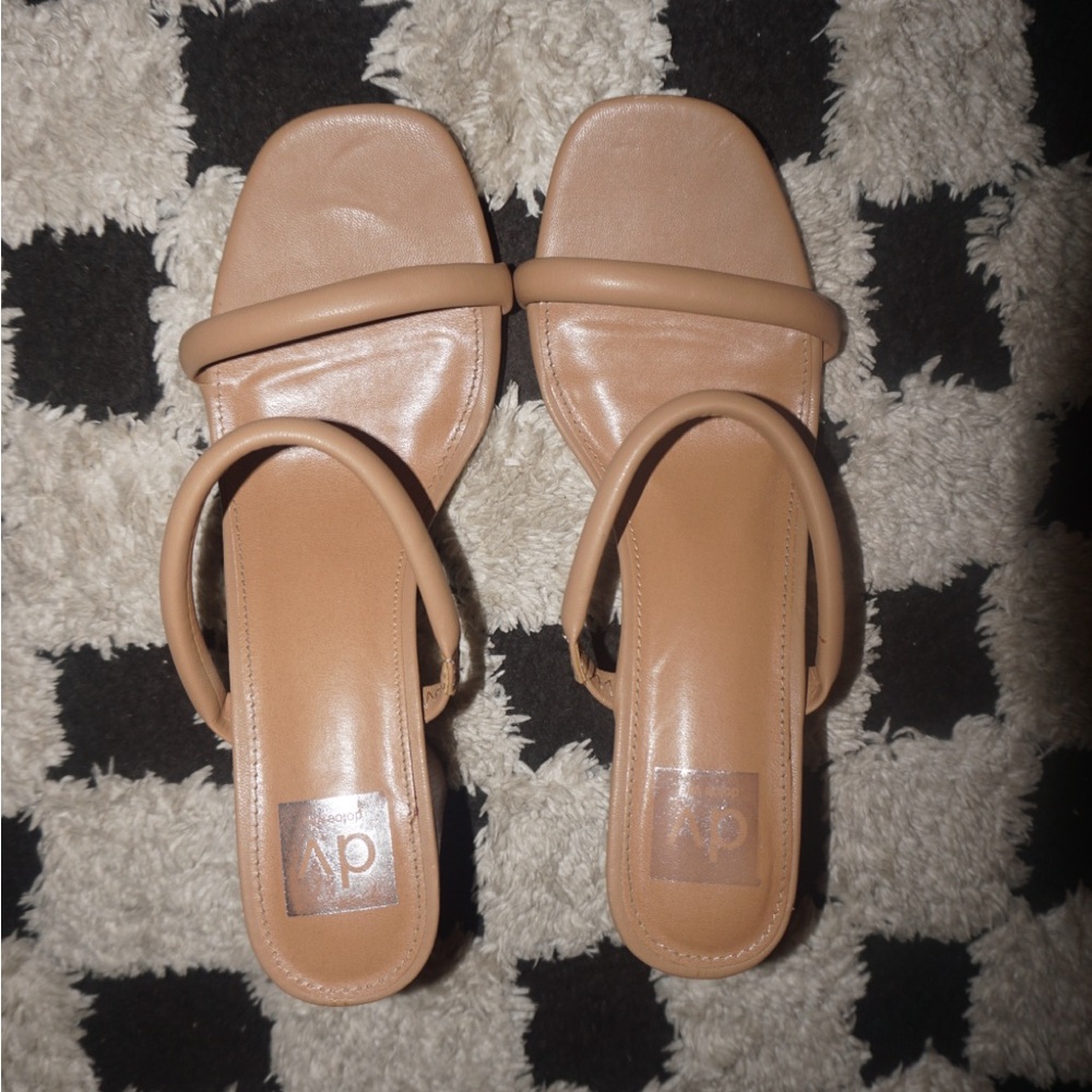 Beige Short Heels